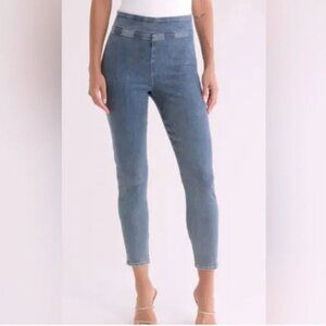 Frame The Jet Set Skinny Crop Jeans Theta Wash Size 2